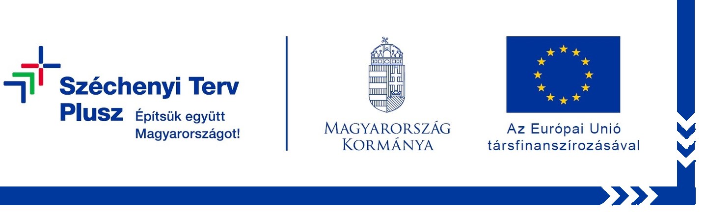 Széchenyi Terv Plusz kedvezményezetti infóblokk – a projekt az Európai Unió támogatásával, a magyar állam társfinanszírozásával valósult meg